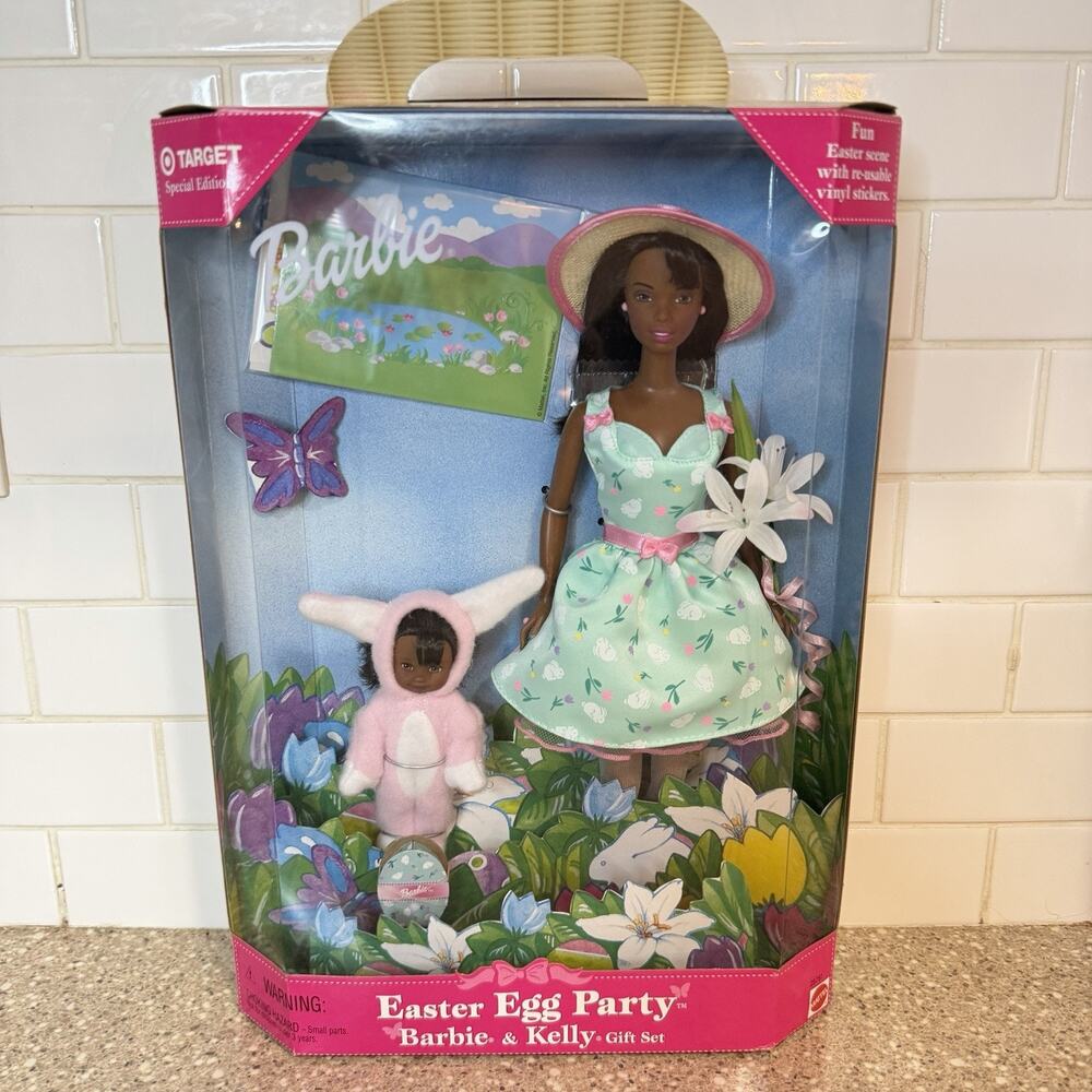Barbie Kelly Easter Egg Party African American Target Special Edition Doll NIB